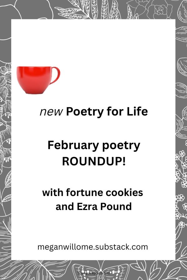 Substack February poetry roundup red teacup