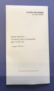 Garden Moonlight poem by Megan Willome